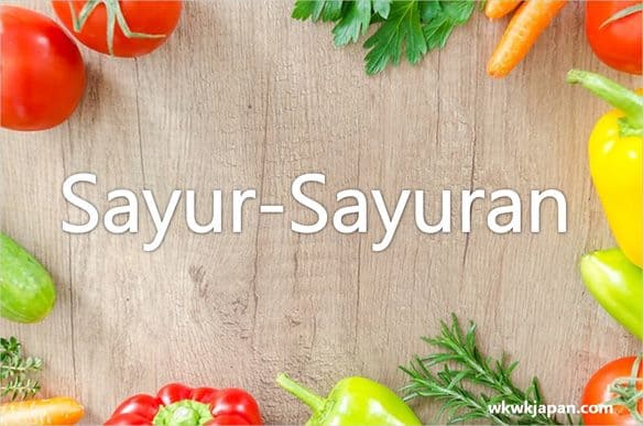  Nama Sayur sayuran dalam Bahasa Jepang Belajar Bahasa 
