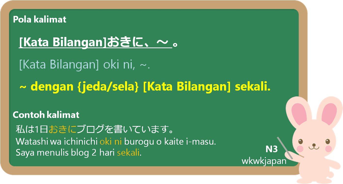おきに Oki Ni Dalam Bahasa Jepang Belajar Bahasa Jepang Online Wkwkjapan